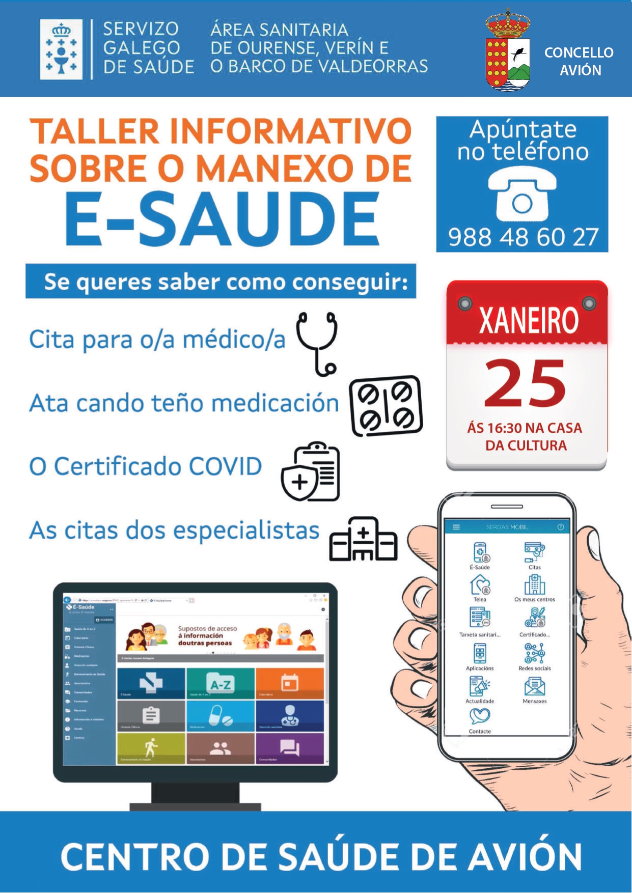 Taller Informativo sobre Manexo de E-saúde